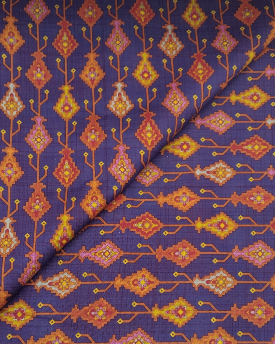 Allover Printed Khaddar - PK1014