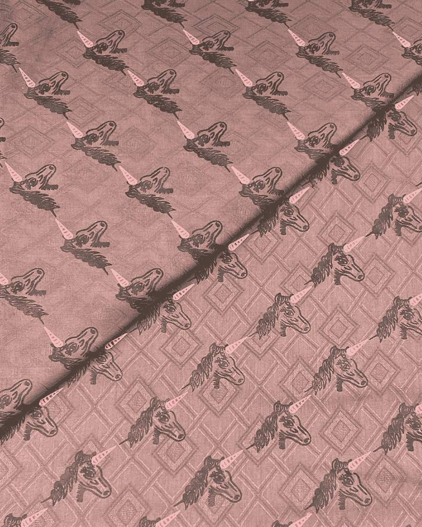 Cambric Cotton Block Print D1B015