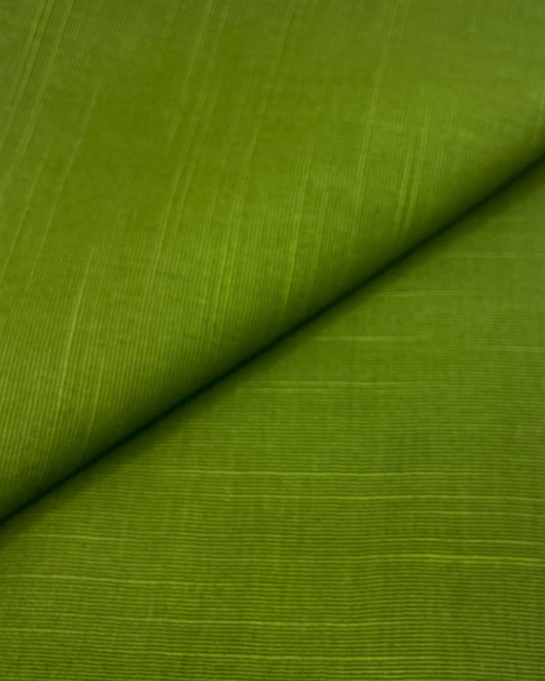 Slub Khaddar Olive Green