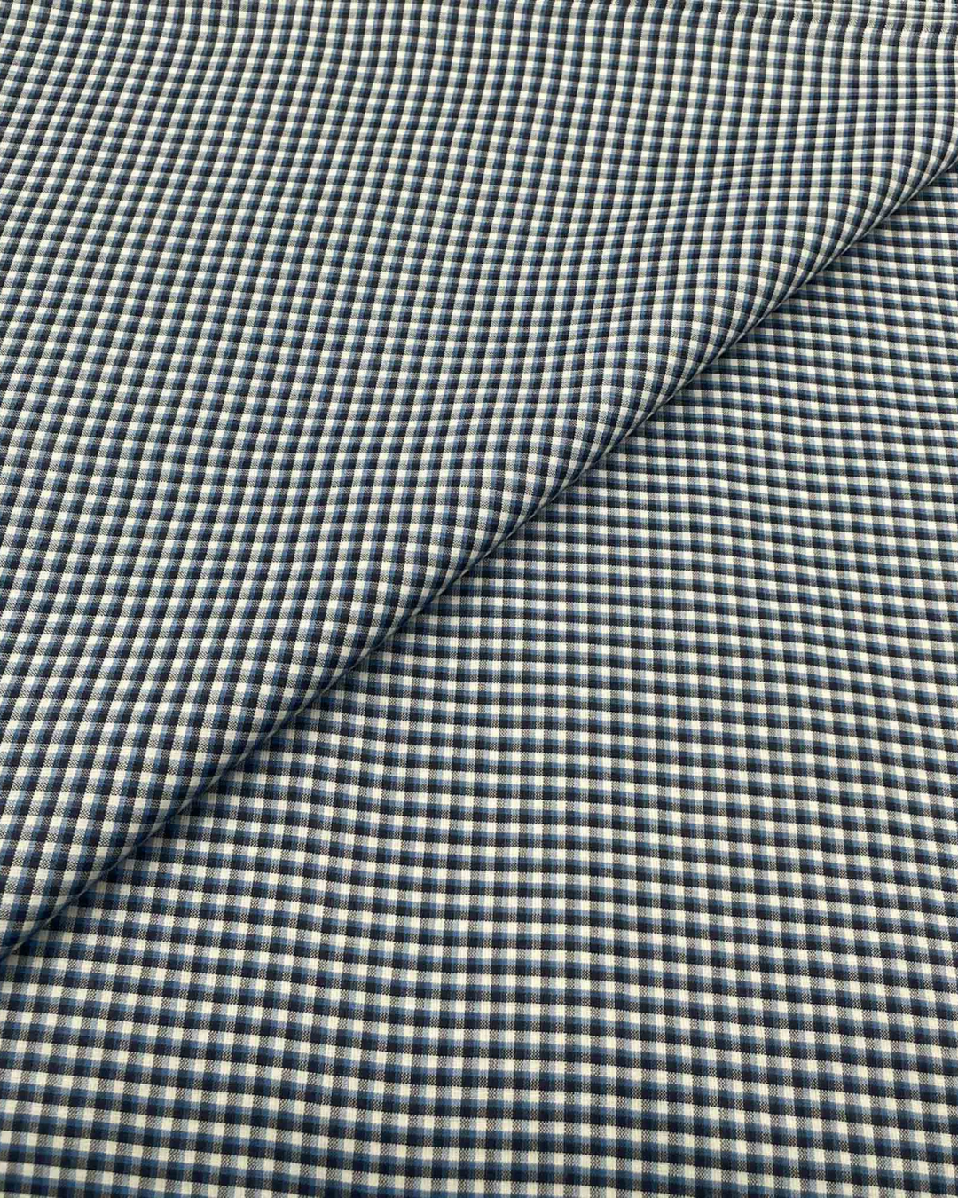 Poly Viscose Check D6A001
