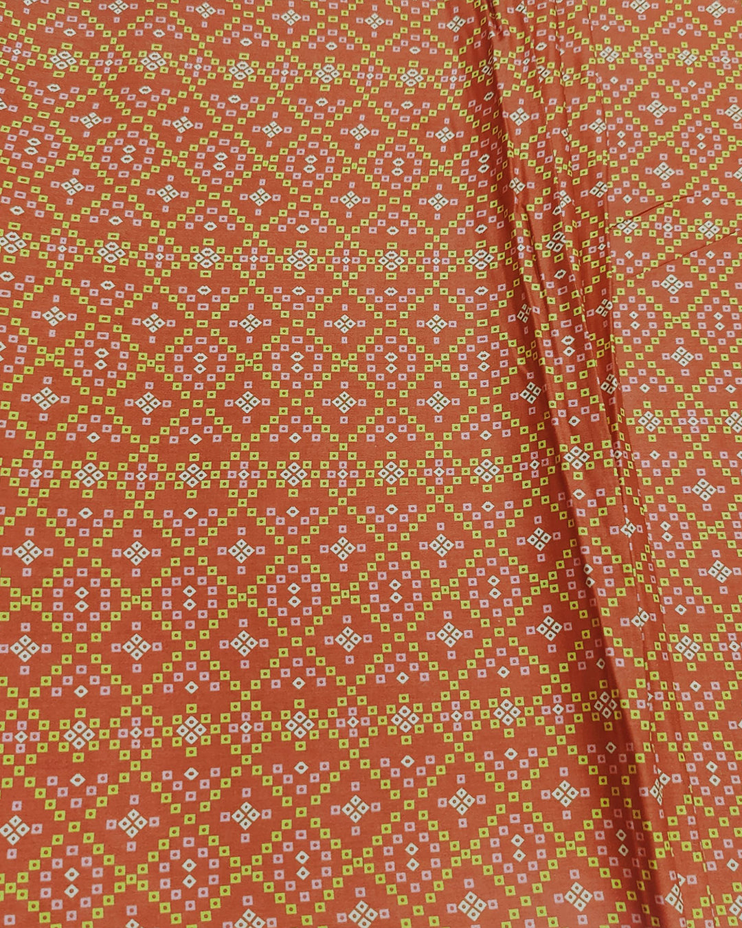 Terracotta Blossom – Print Lawn