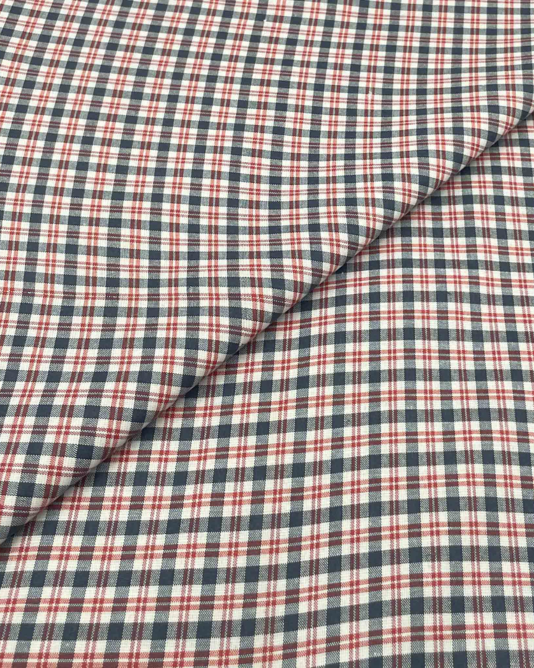 Poly Viscose Check D6A022