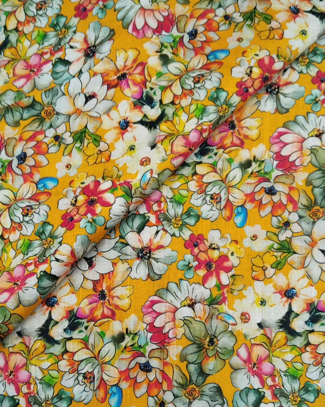 Allover Printed Khaddar - PK1023