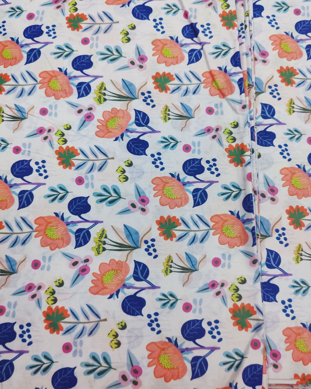 Rainbow Petal Carnival – Print Lawn