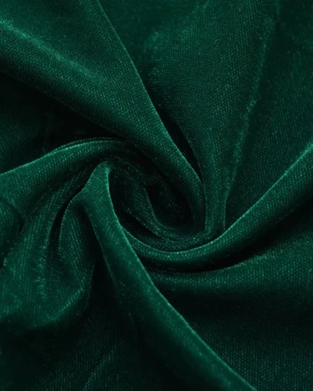 Forest Green Velvet - Resham Rang