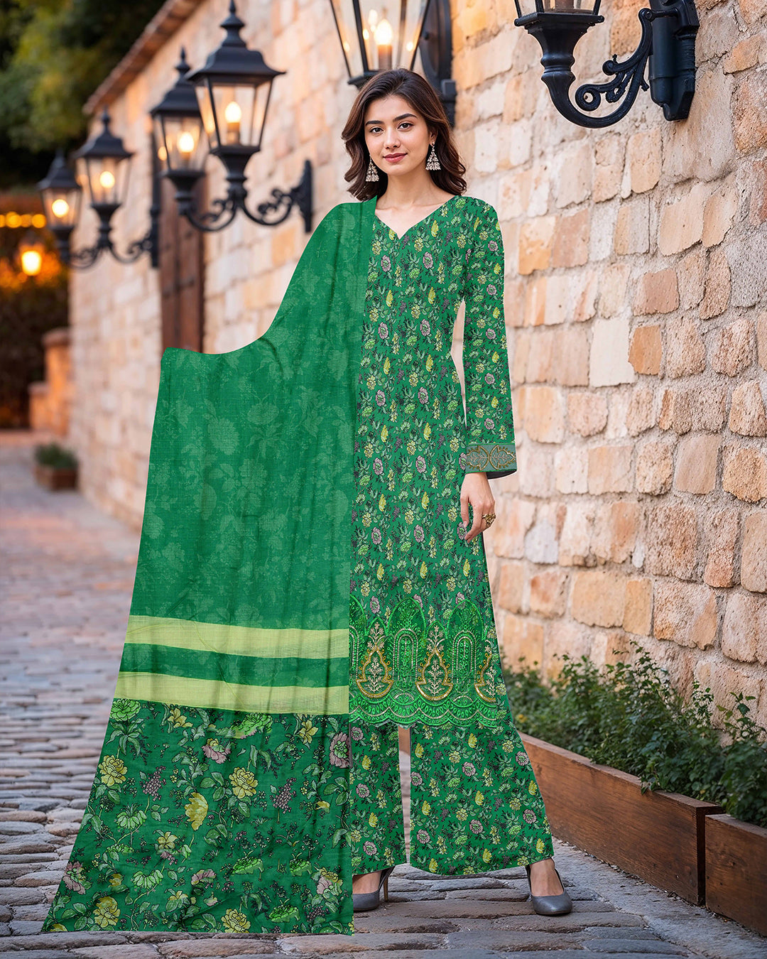 Hari Bahaar - 3 Piece