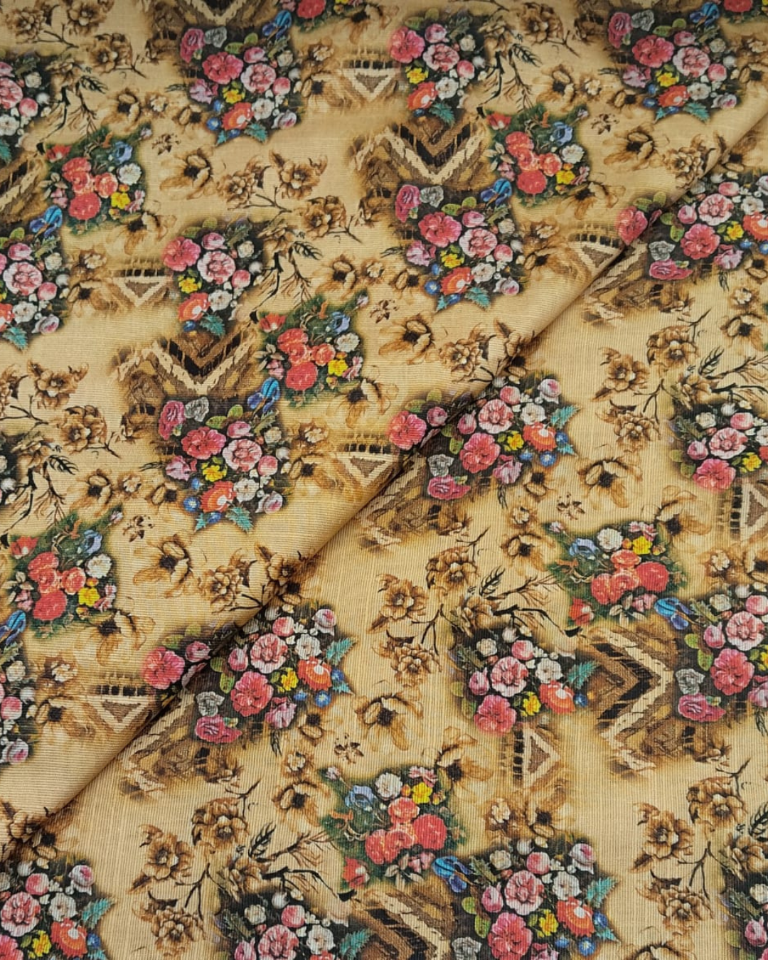 Allover Printed Khaddar - PK1031