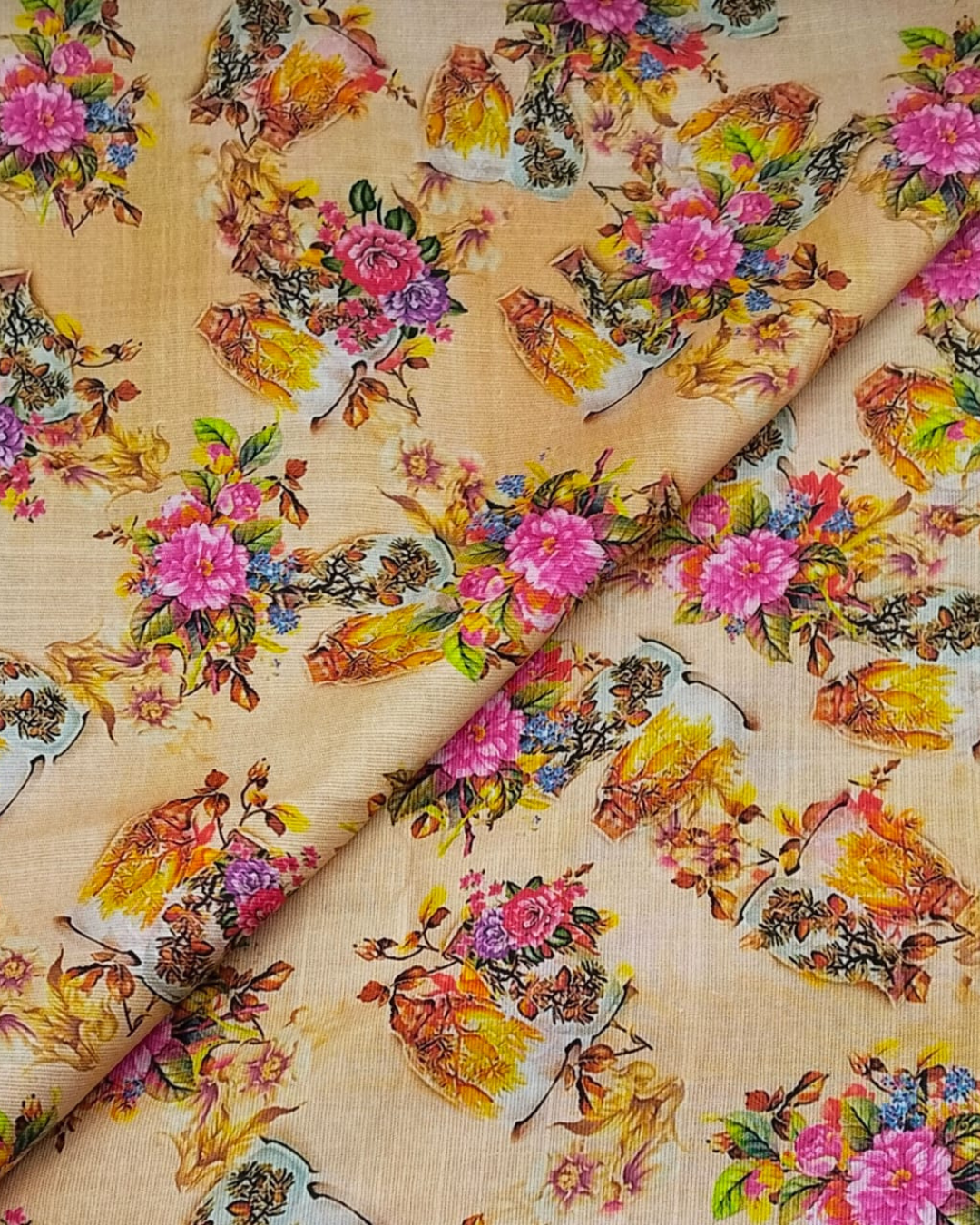 Allover Printed Khaddar - PK1003