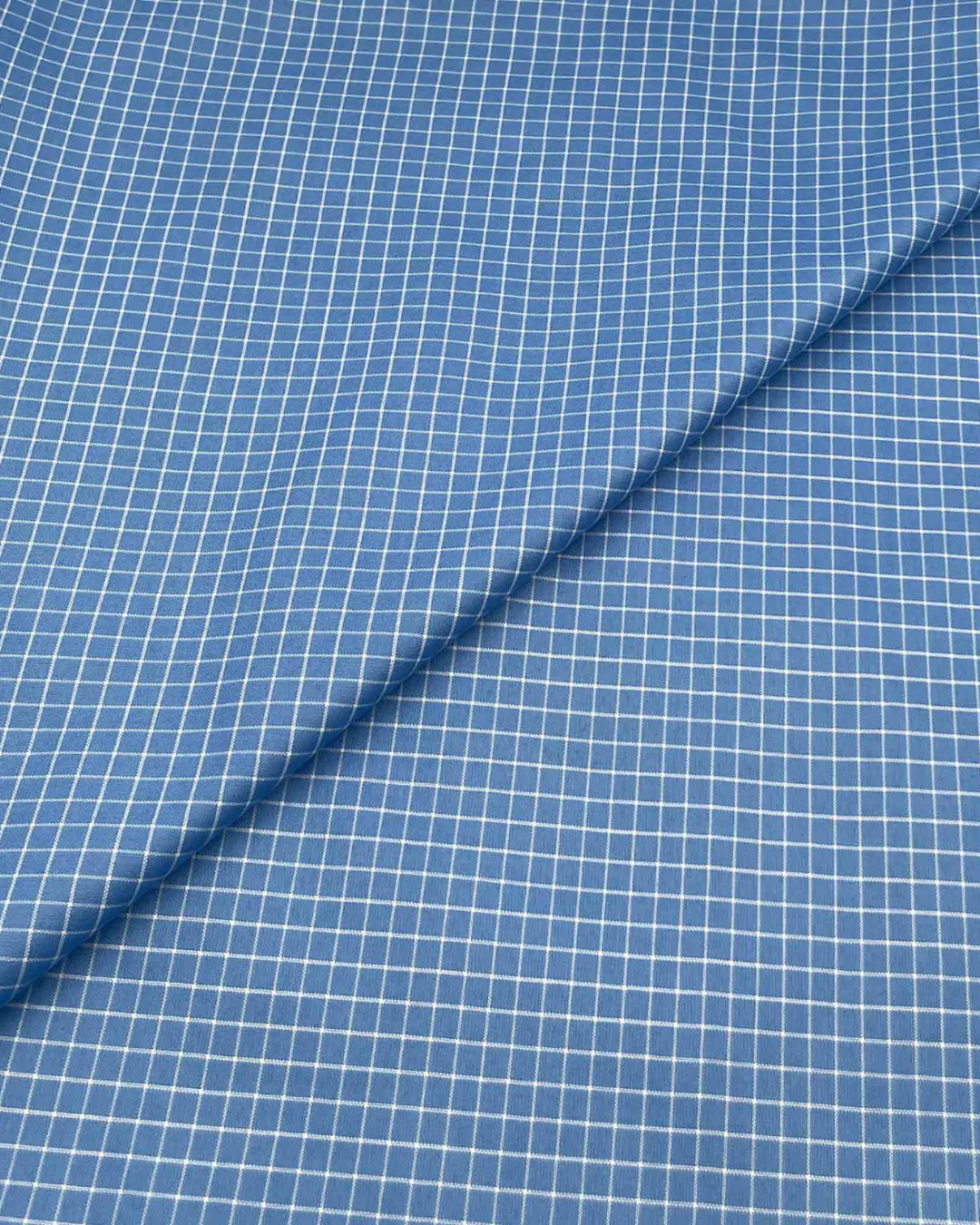Poly Viscose Check D6A005