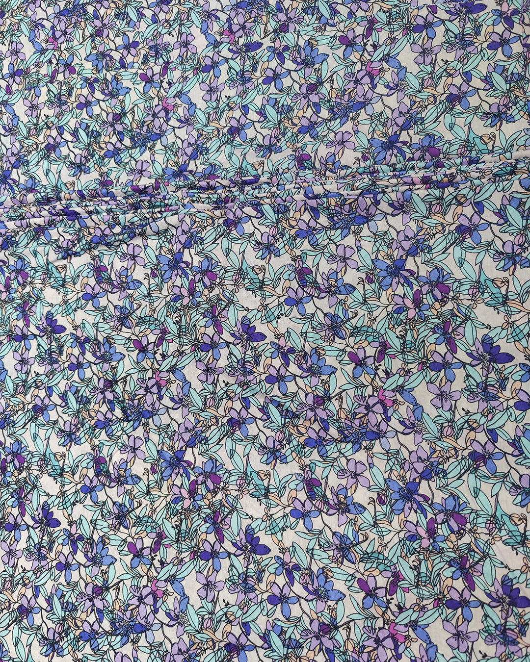 Lavender Petal Breeze – Print Lawn