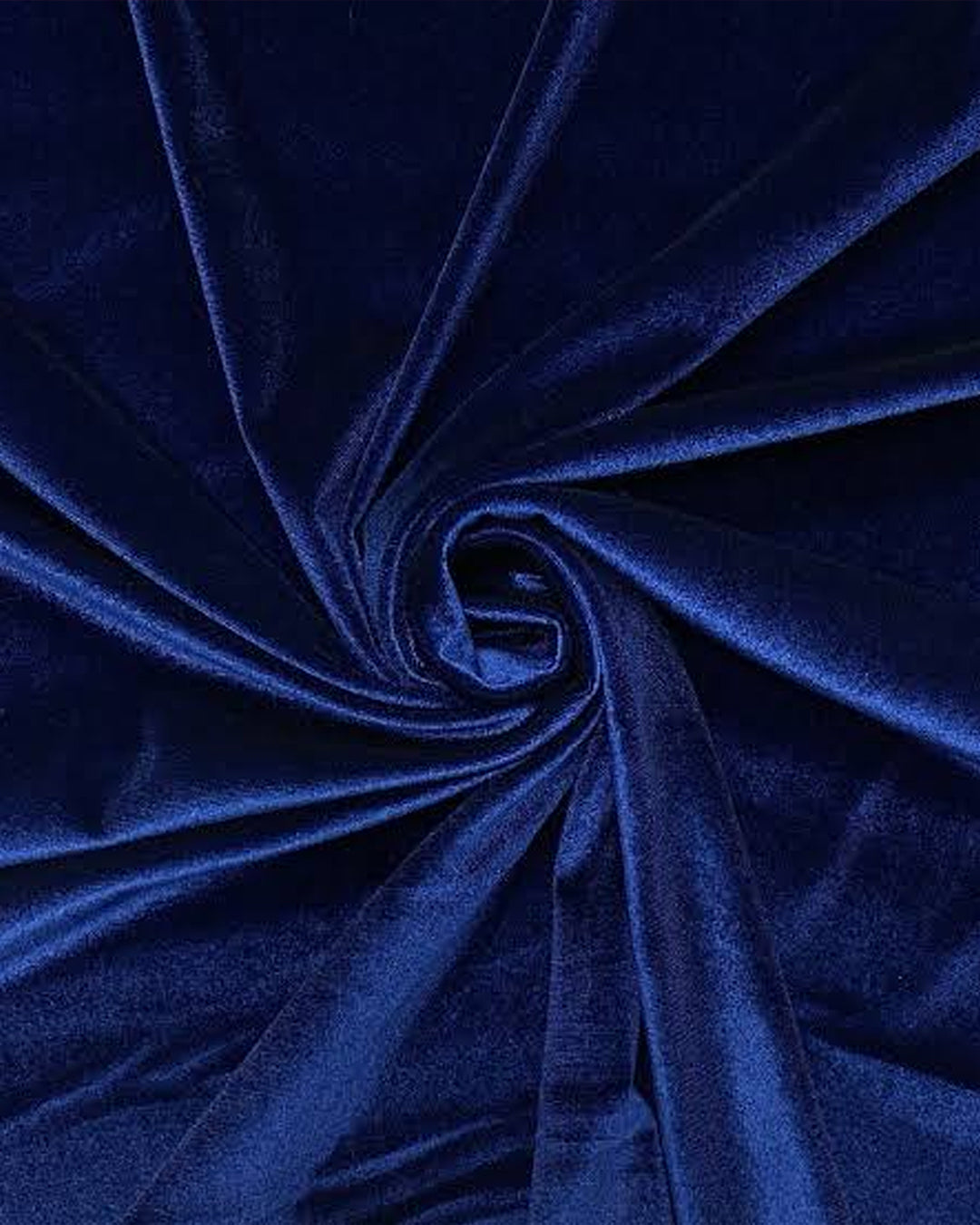 Navy Blue Velvet - Resham Rang