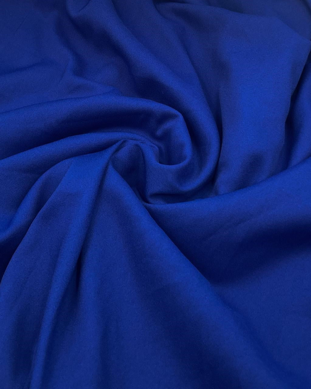 Georgette Wider Royal Blue