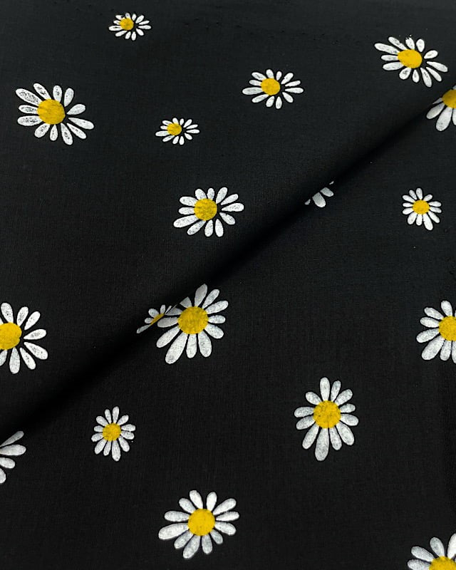 Cotton Daisy Block Print D1B043