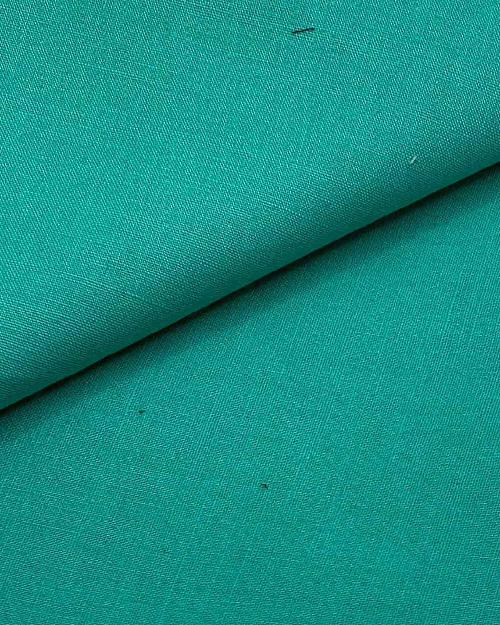 Plain Cotton Sea Blue