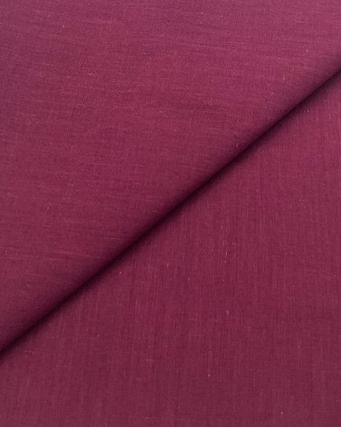 Plain Cotton Wine Purple