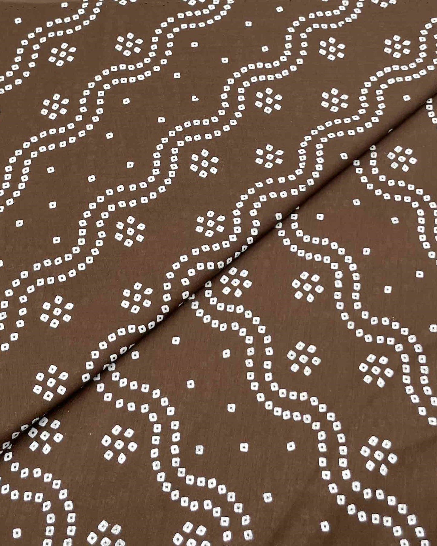 Cambric Cotton Block Print D1B074