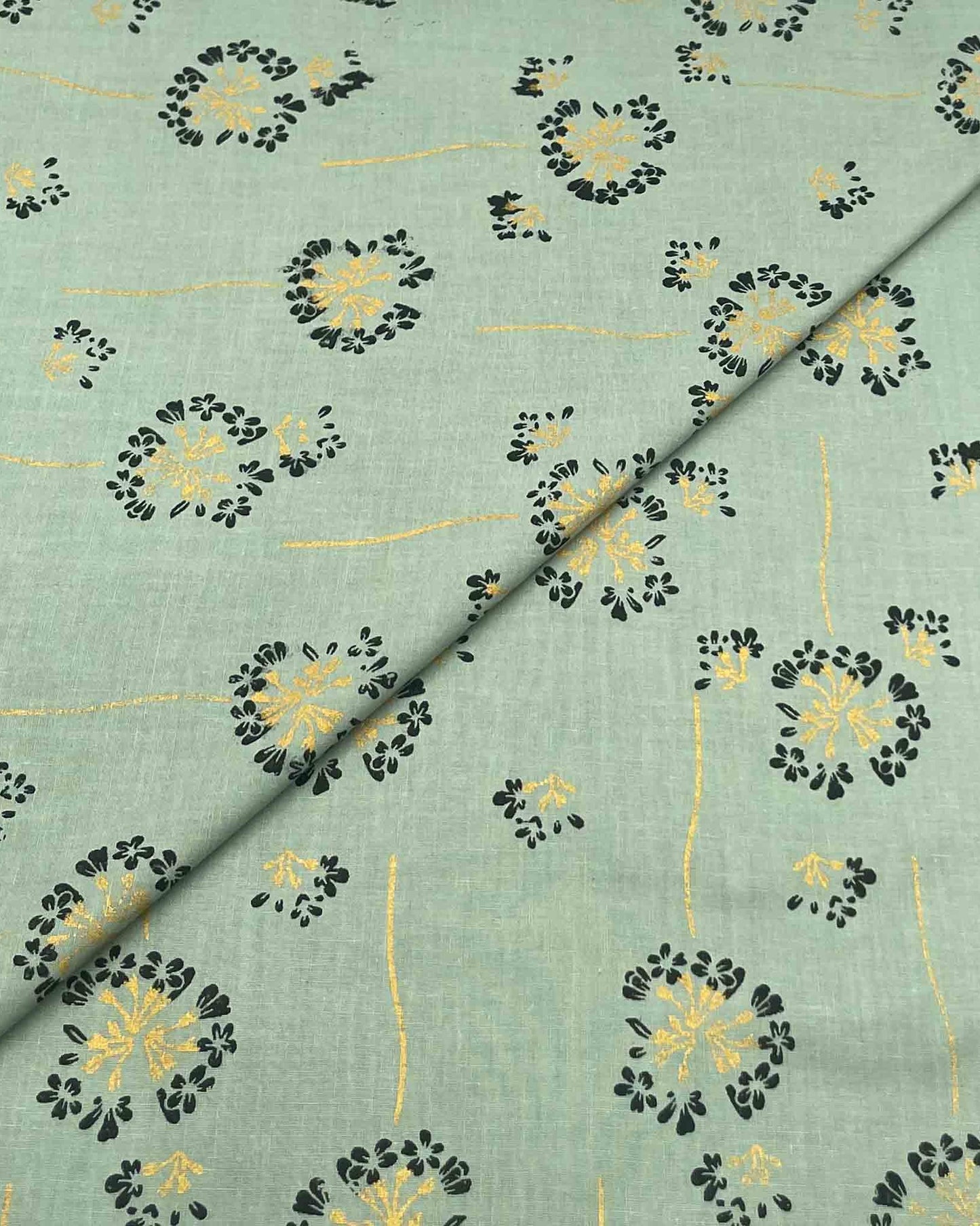 Cambric Cotton Block Print D1B020