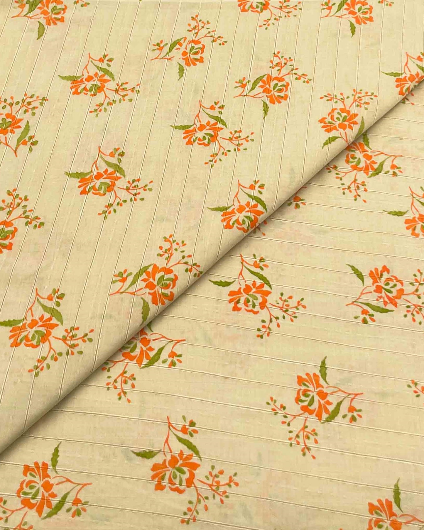 Cambric Cotton Block Print D1B022