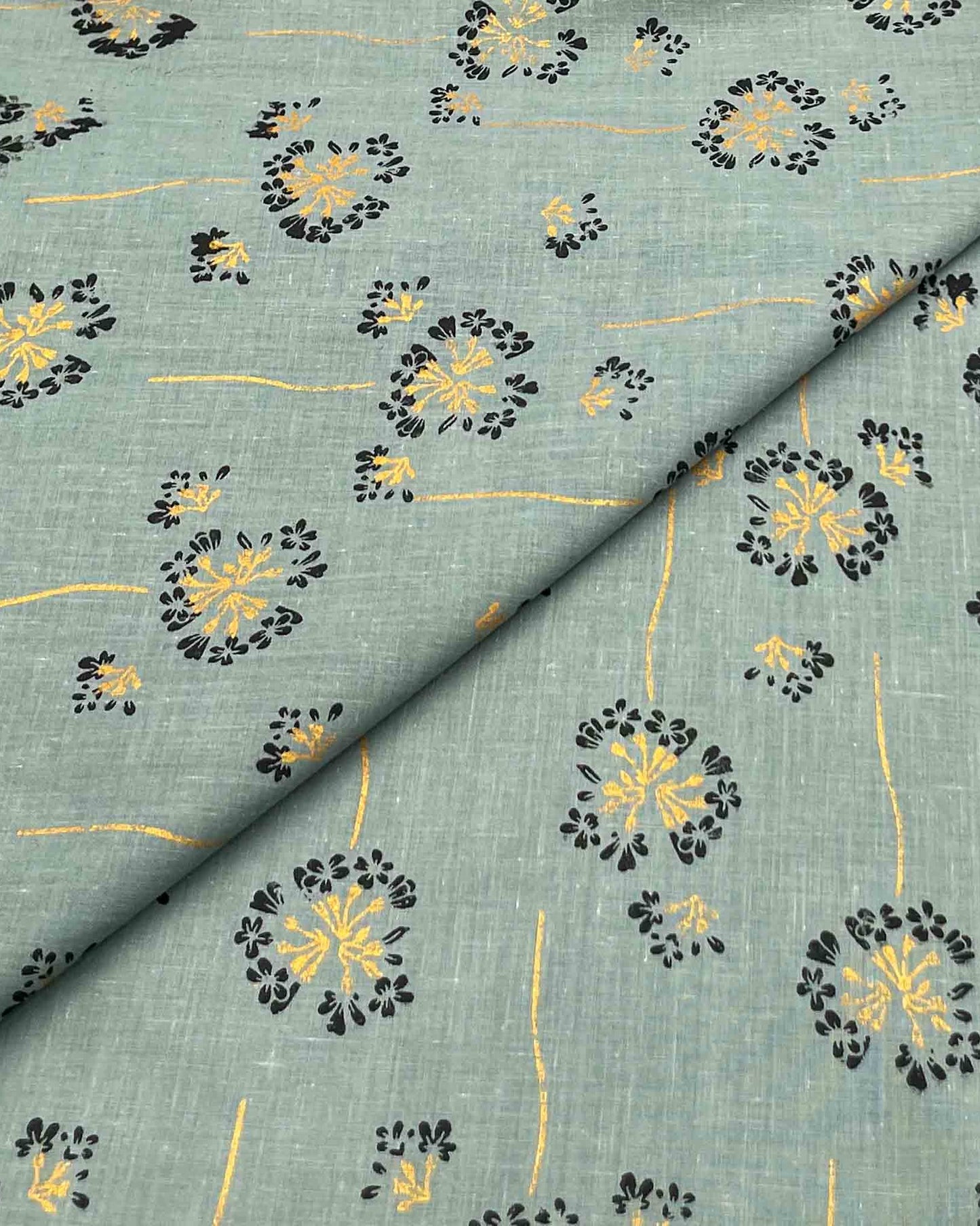 Cambric Cotton Block Print D1B028