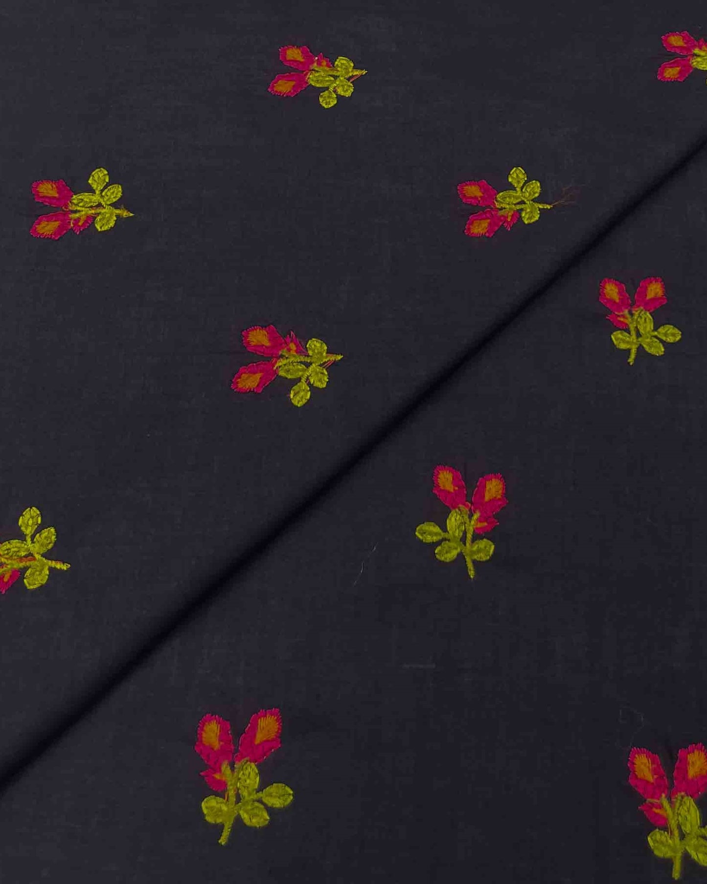 Cambric Cotton Embroidery D2C005