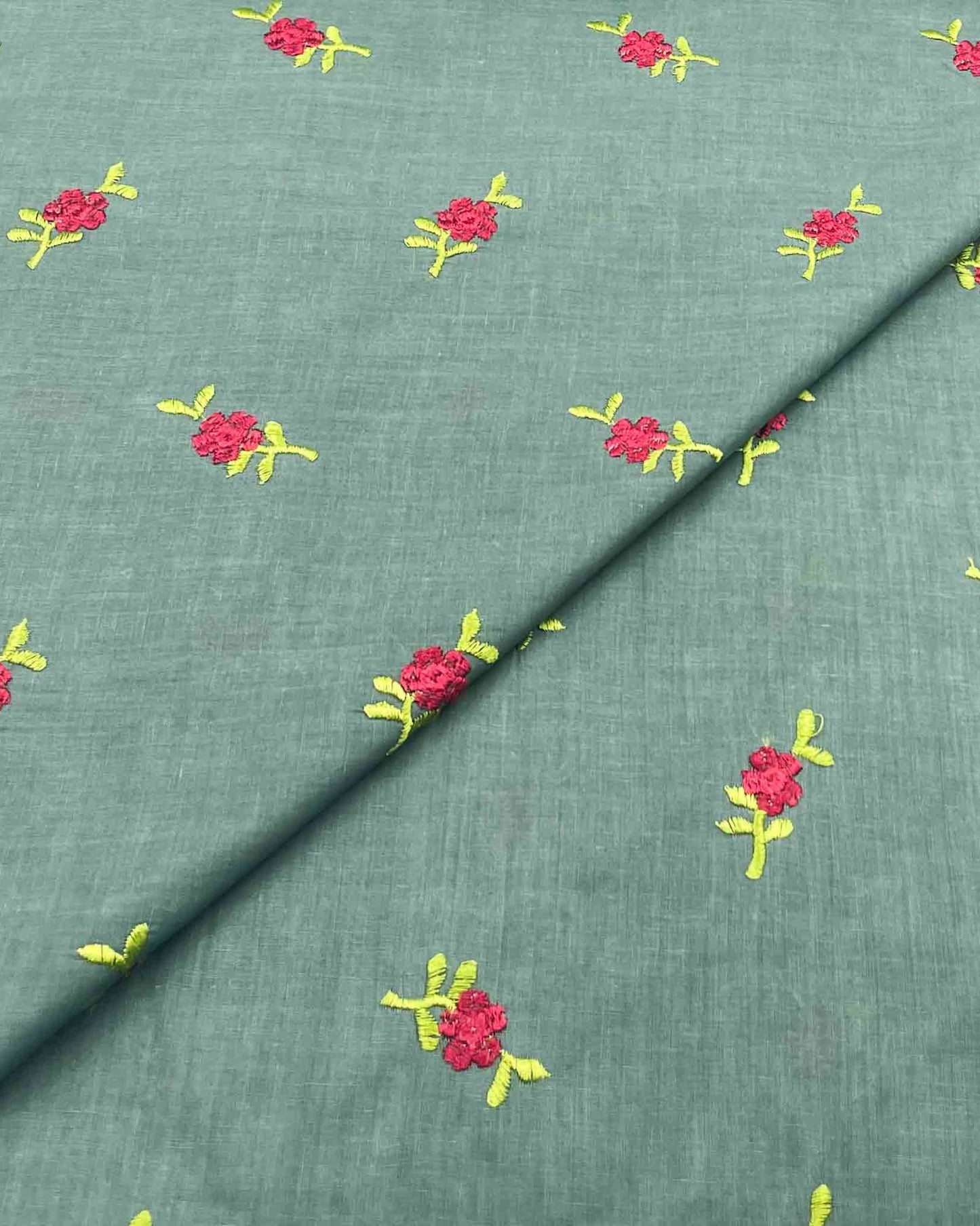 Cambric Cotton Embroidery D2C012