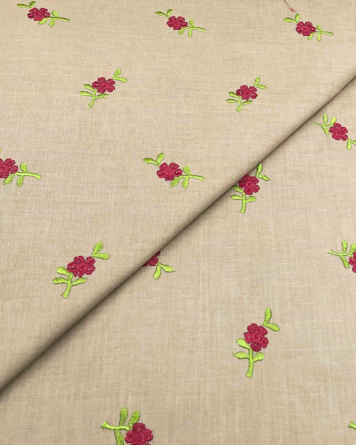 Cambric Cotton Embroidery D2C013