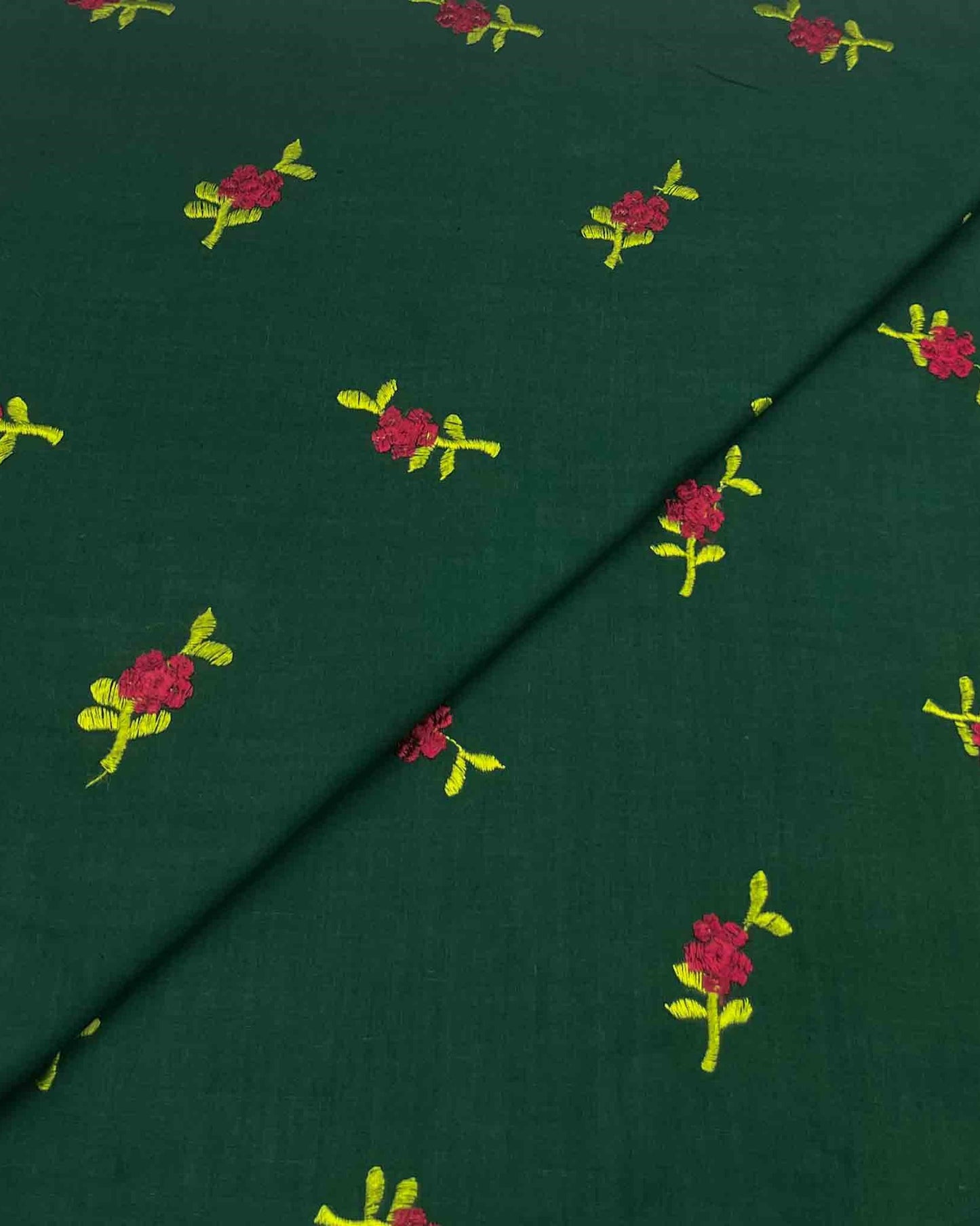 Cambric Cotton Embroidery D2C014