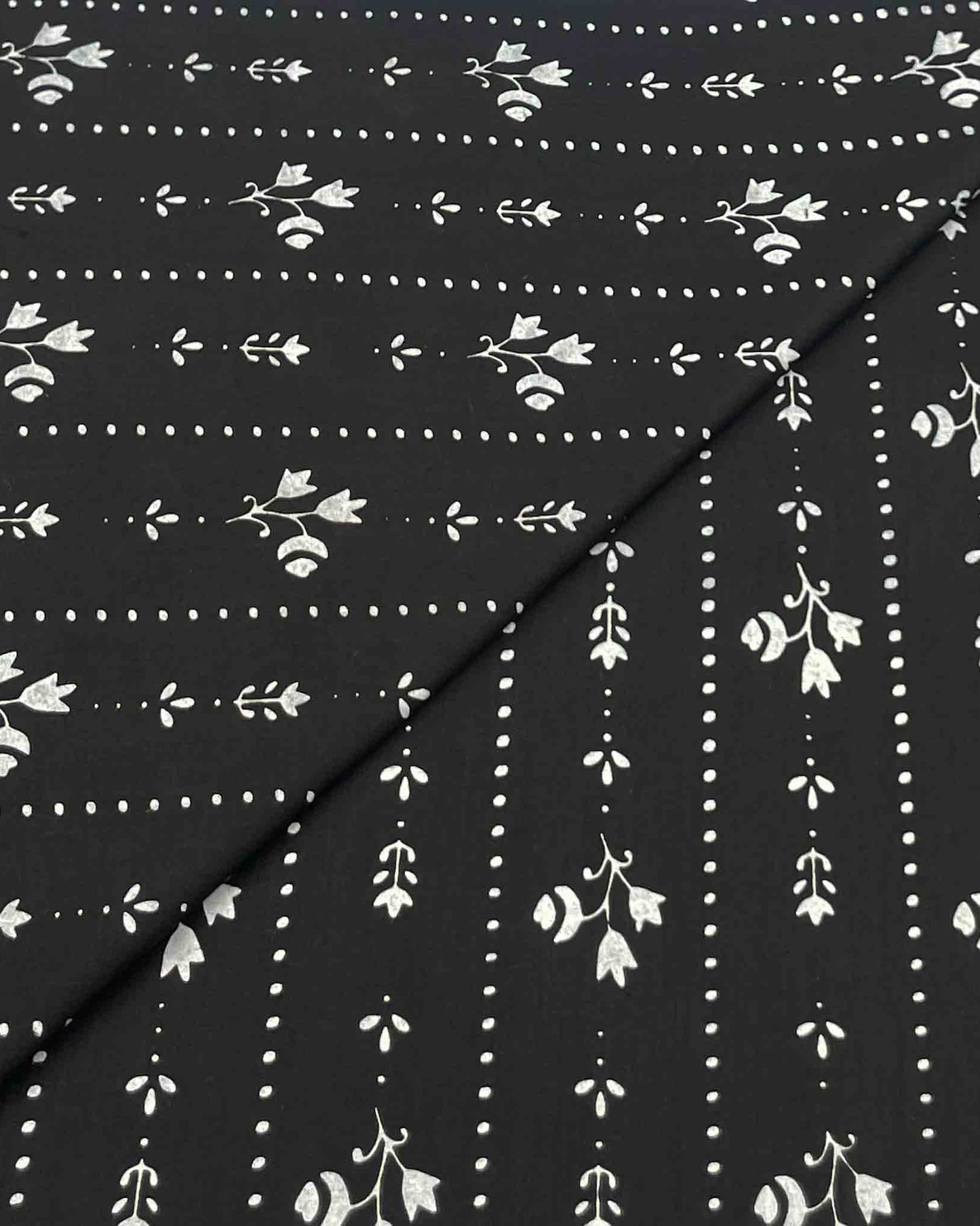 Cambric Cotton Block Print D1B036