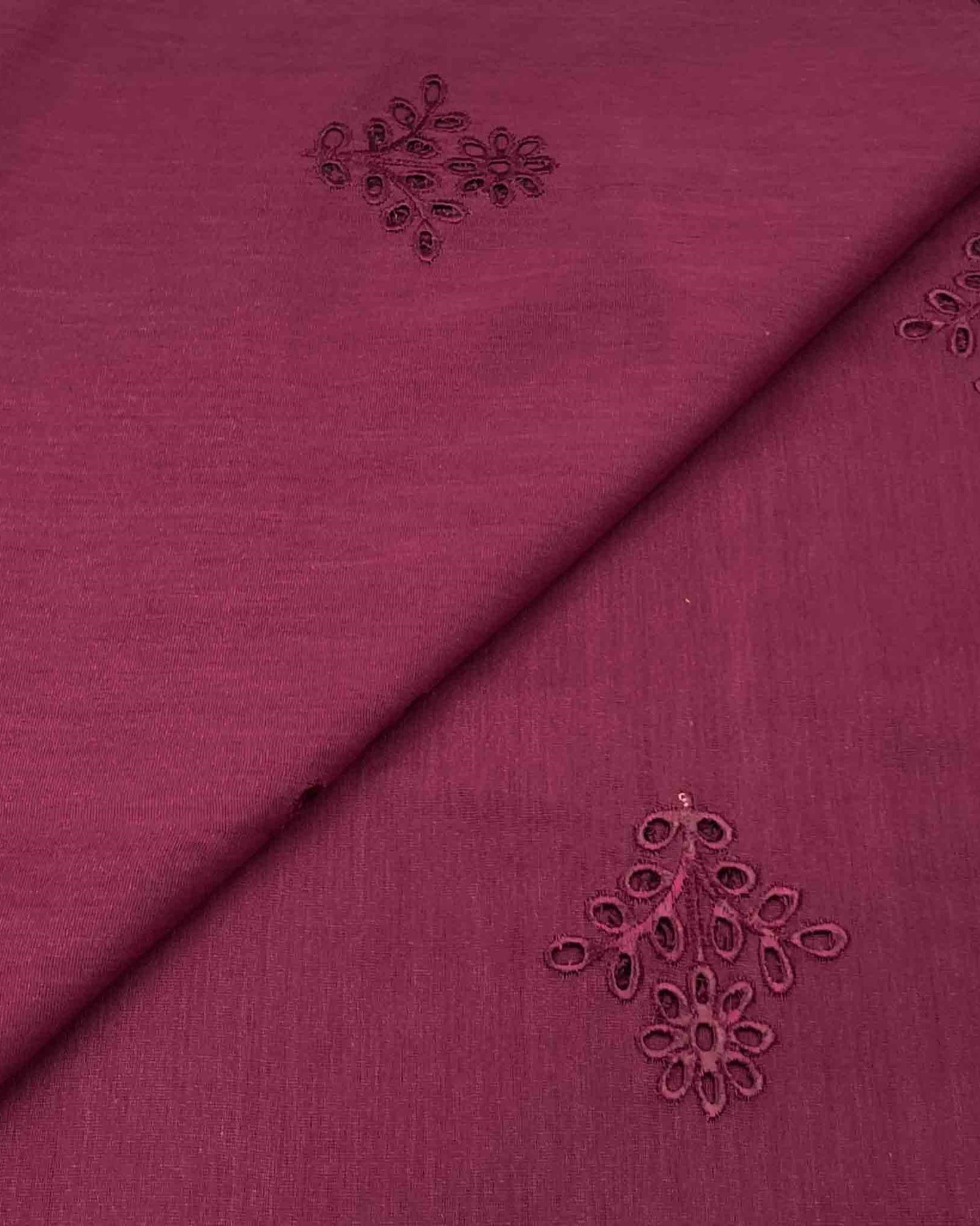 Silk Karandi Boring Embroidery D3C004