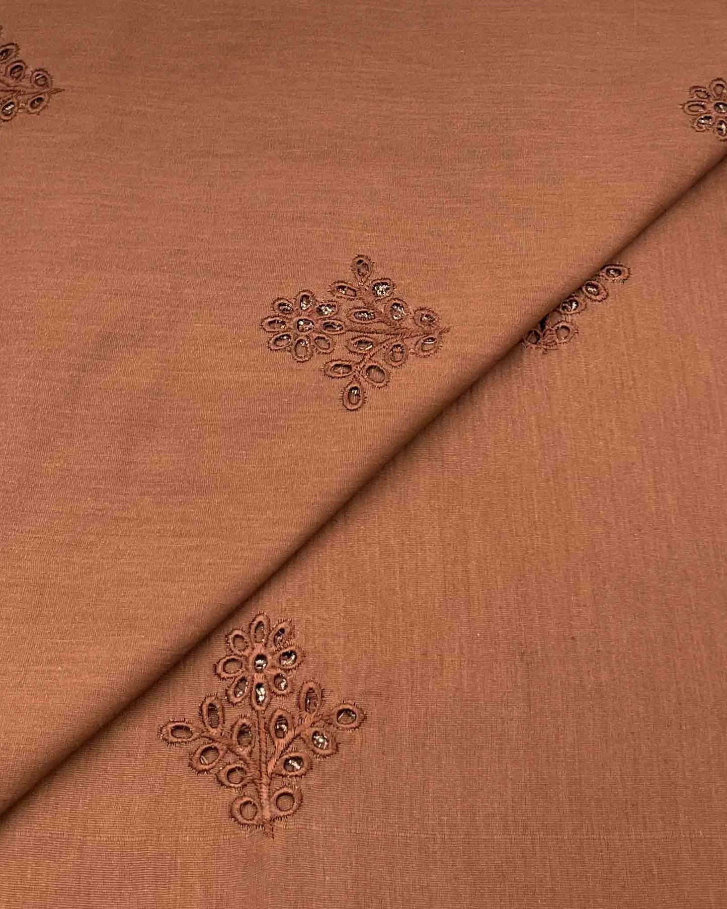 Silk Karandi Boring Embroidery D3C006