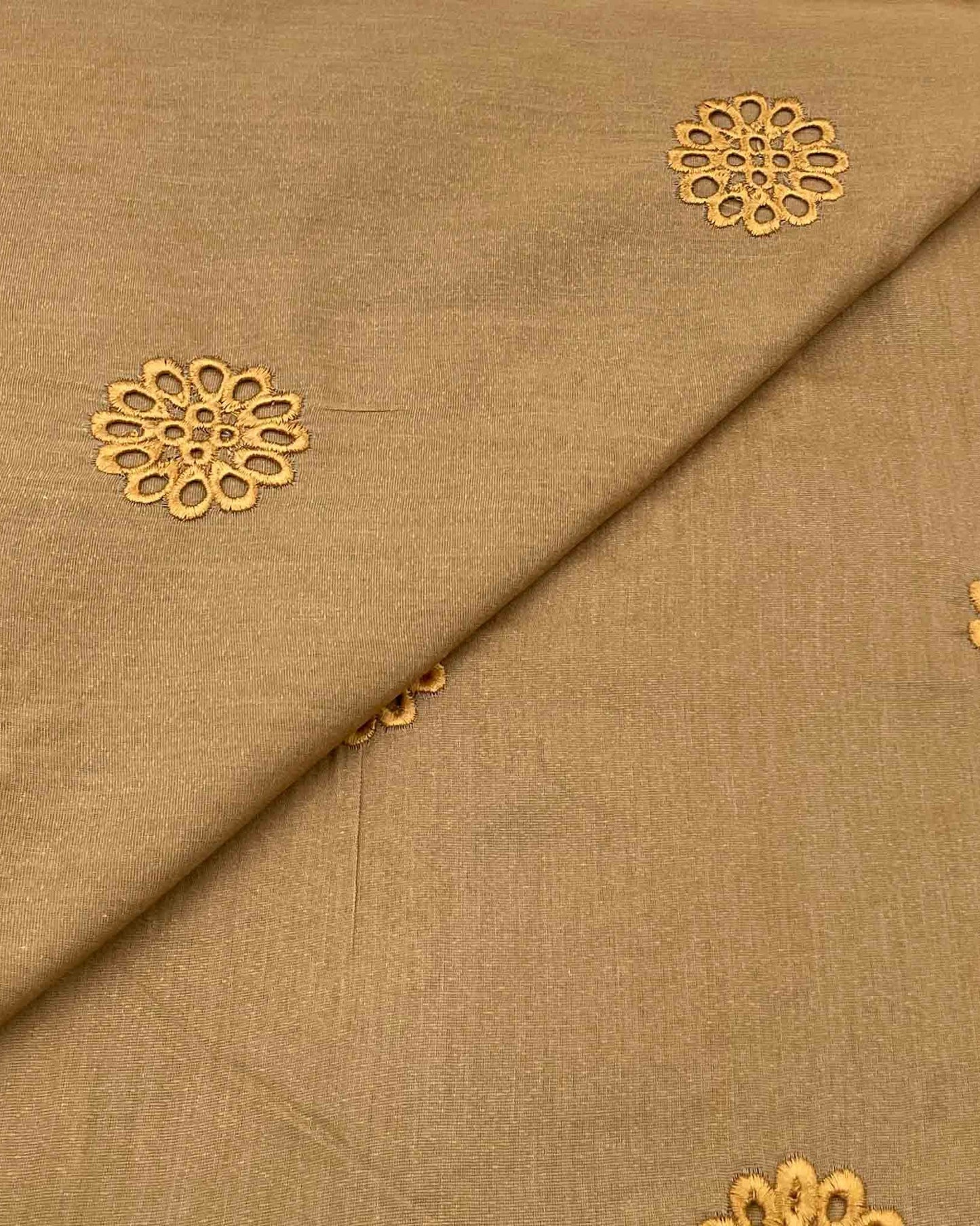 Silk Karandi Boring Embroidery D3C007