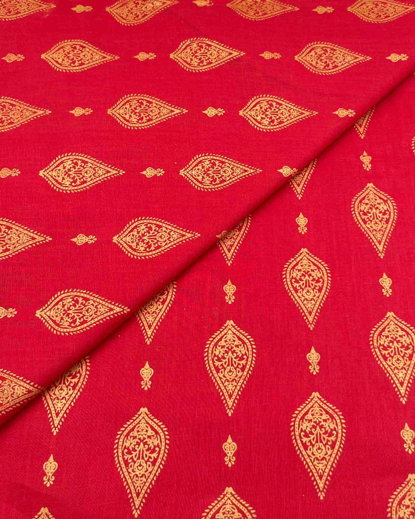 Cambric Cotton Block Print D1B051