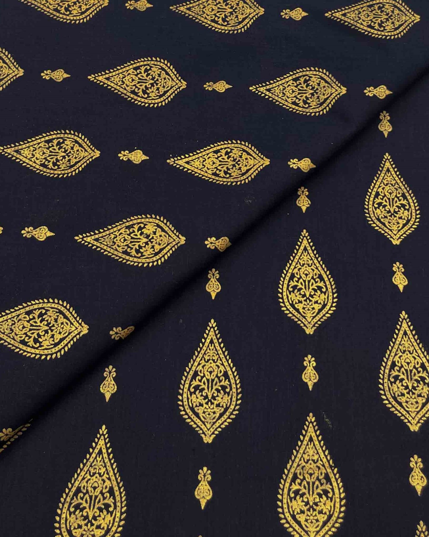 Cambric Cotton Block Print D1B052