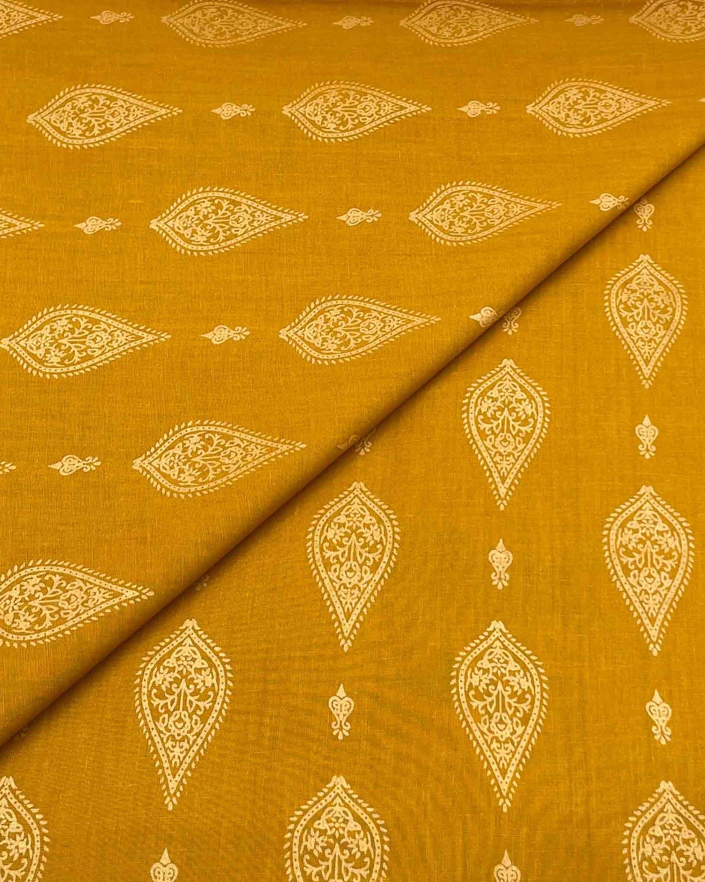 Cambric Cotton Block Print D1B054