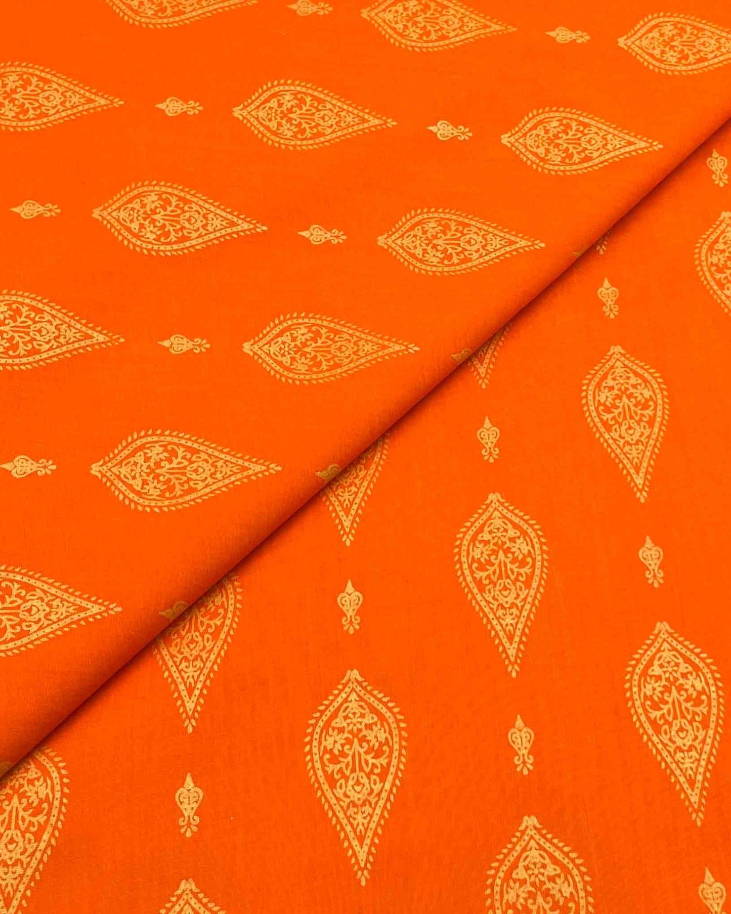 Cambric Cotton Block Print D1B056