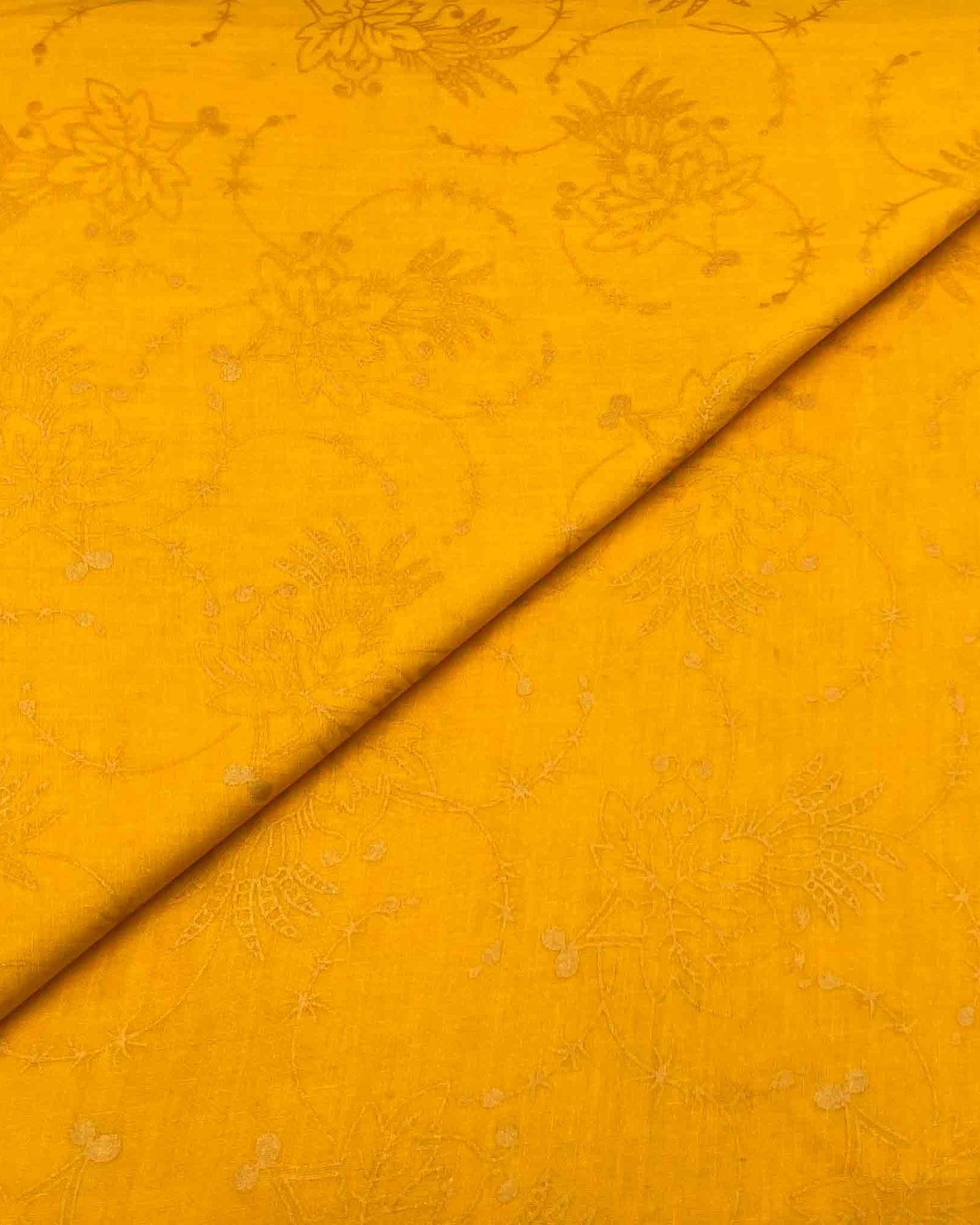 Cambric Cotton Block Print D1B058