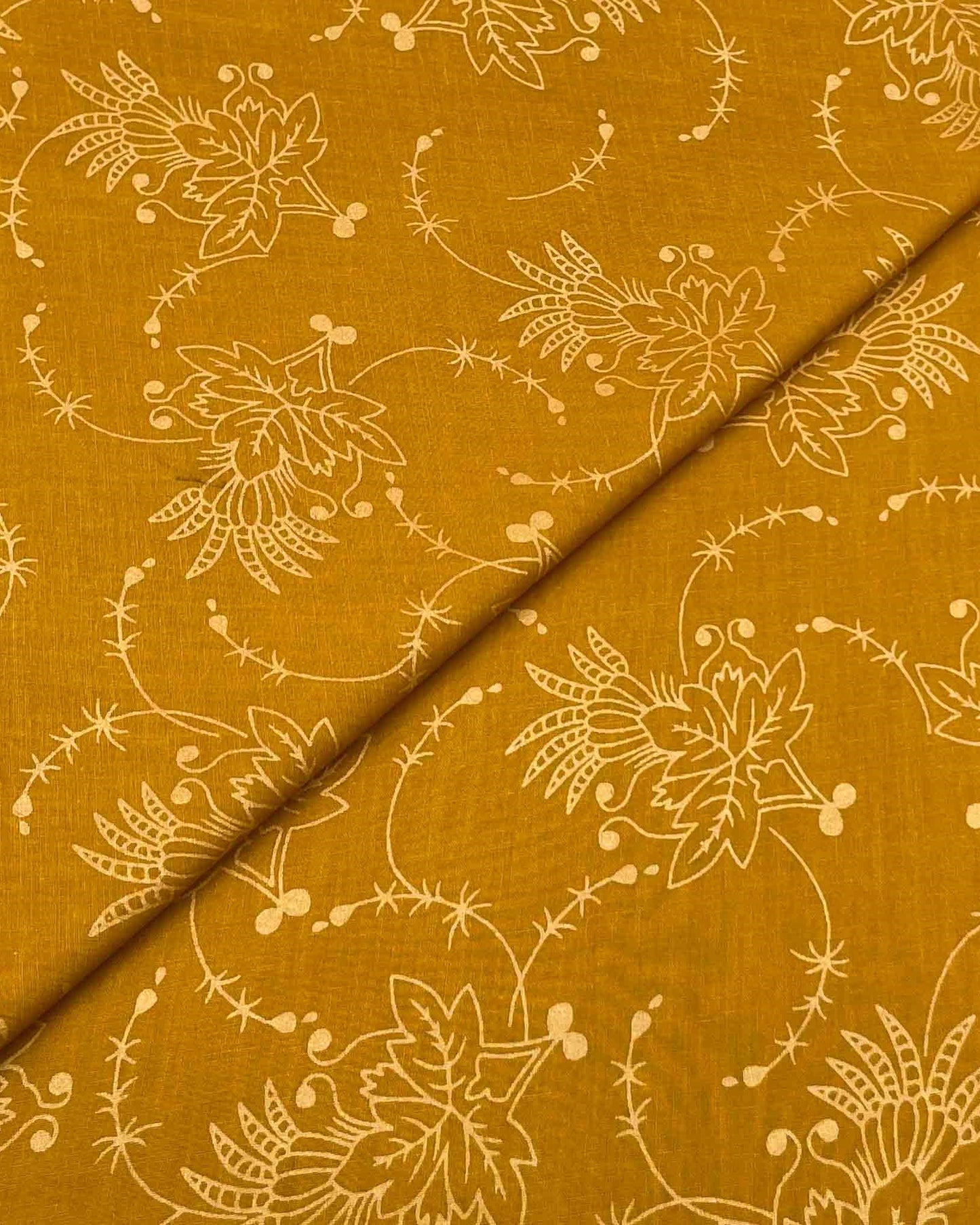 Cambric Cotton Block Print D1B059