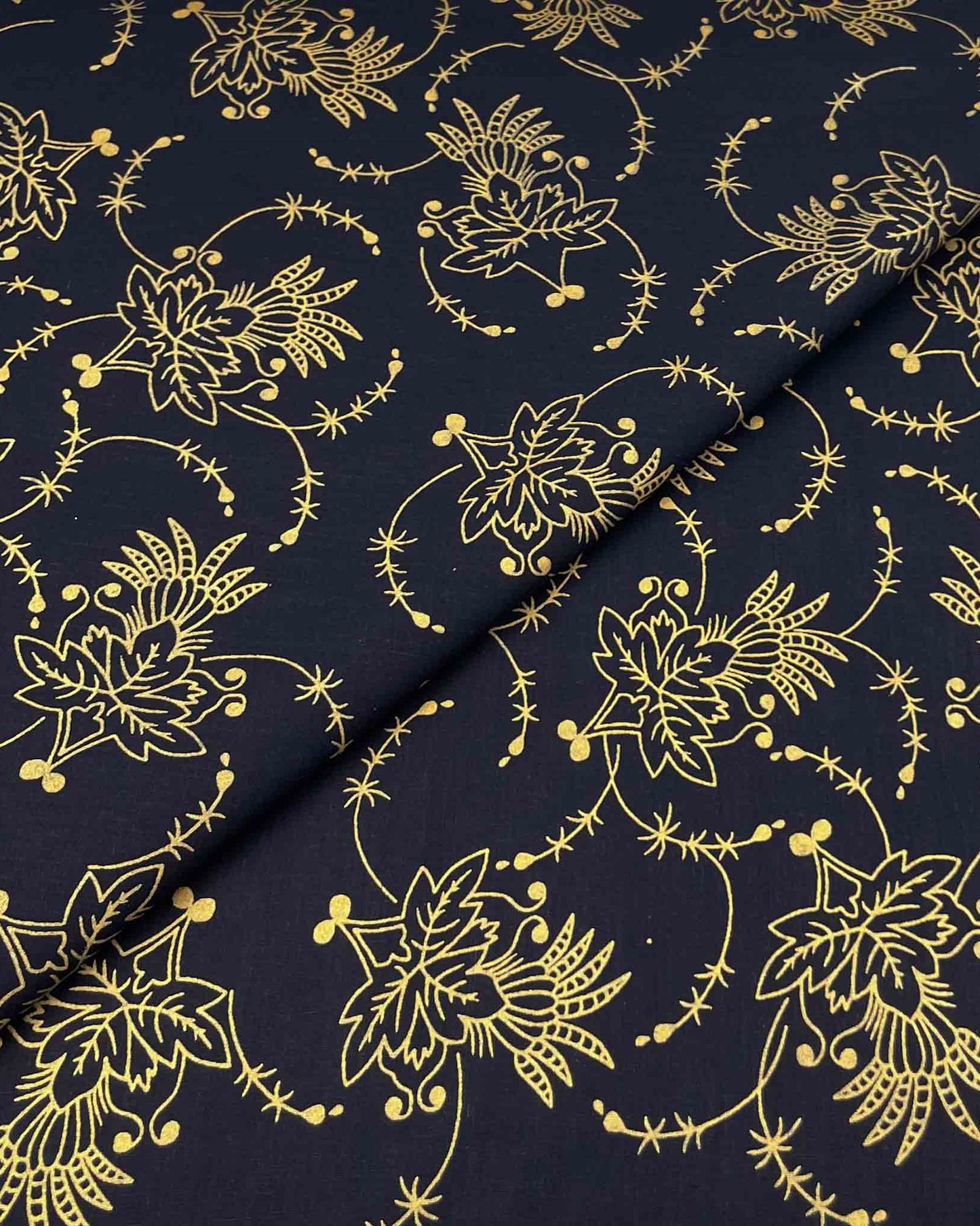 Cambric Cotton Block Print D1B064