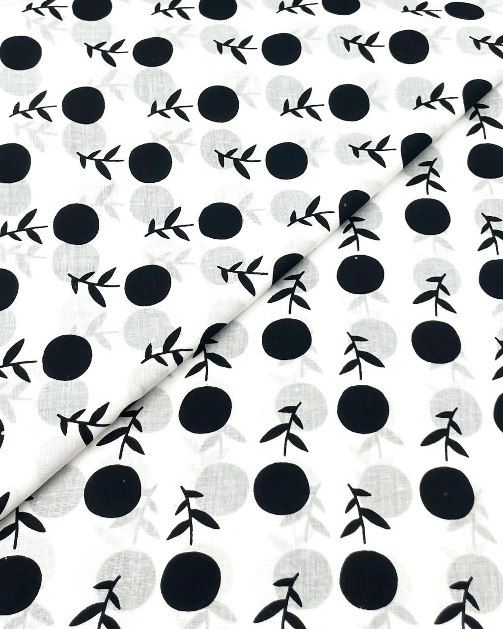 Cambric Cotton Block Print D1B066