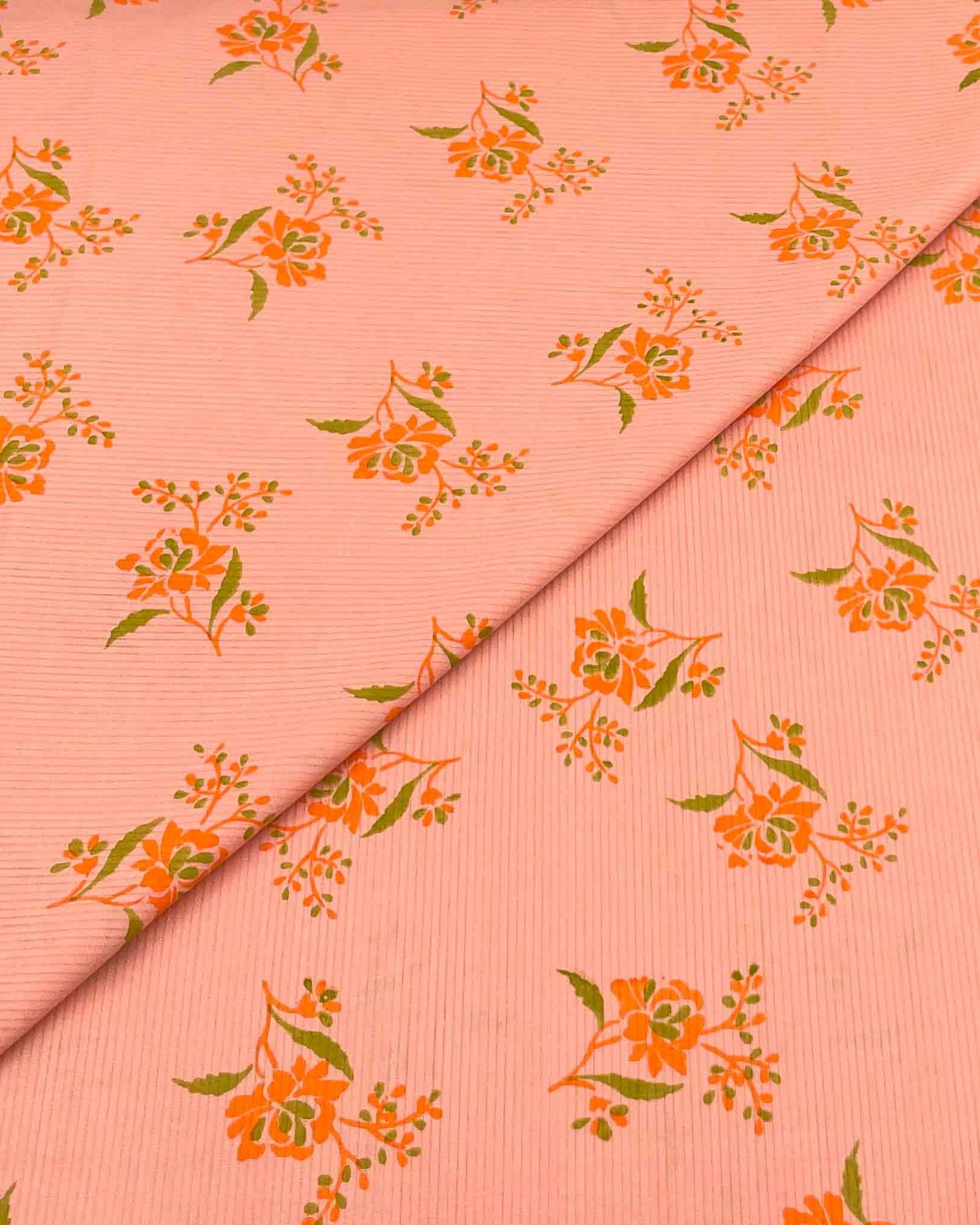 Cambric Cotton Block Print D1B069