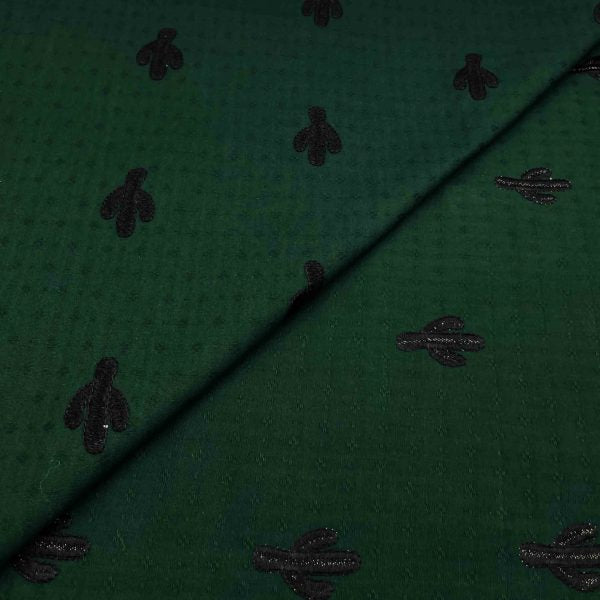Lawn Emb D12087 649/yard. Required 2 yards for shirt