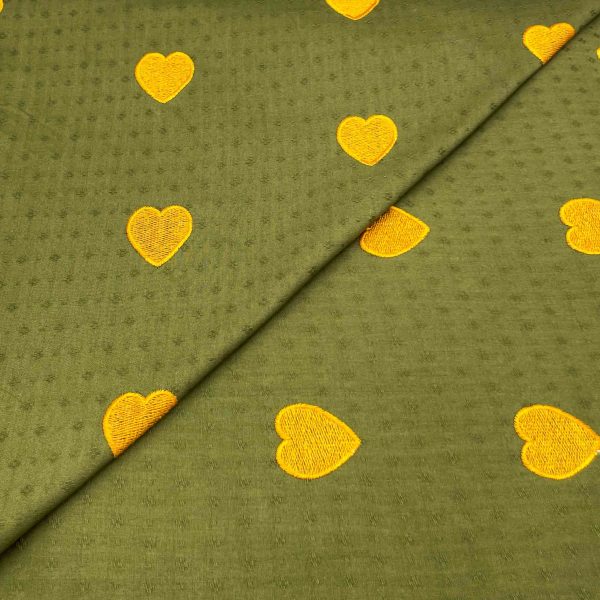 Lawn Emb D12094 649/yard. Required 2 yards for shirt