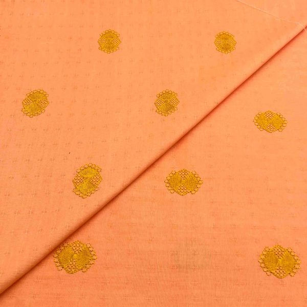 Lawn Emb D12086 649/yard. Required 2 yards for shirt