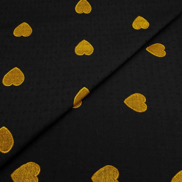 Lawn Emb D12095 649/yard. Required 2 yards for shirt