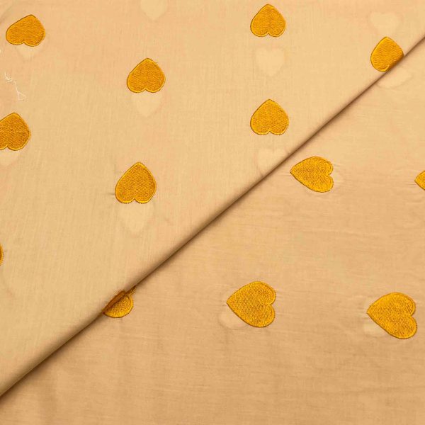 Lawn Emb D12115 649/yard. Required 2 yards for shirt