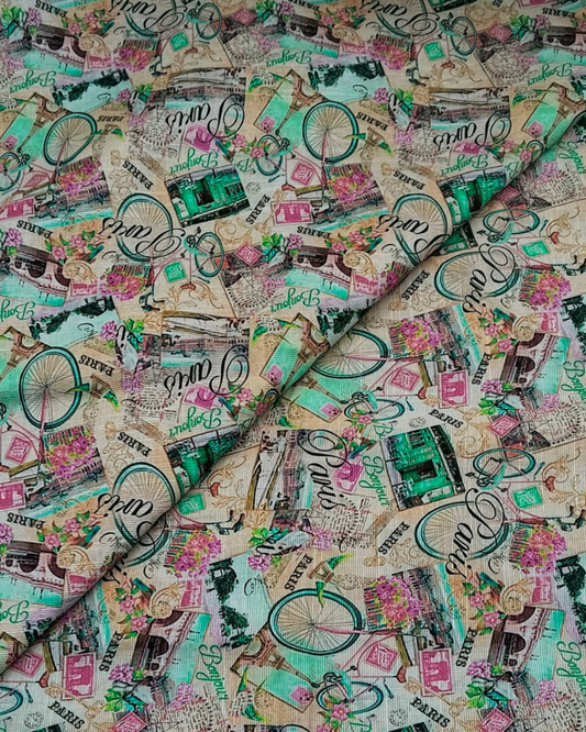 Allover Printed Khaddar - PK1011