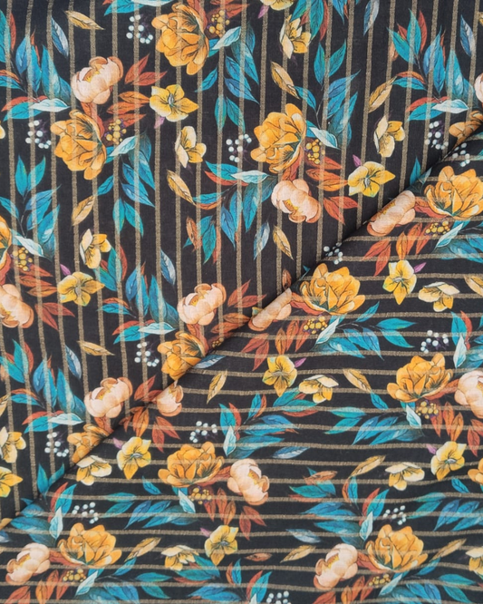 Allover Printed Khaddar - PK1013