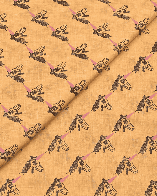 Cambric Cotton Block Print D1B013
