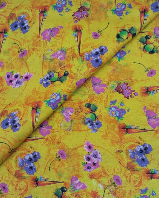 Allover Printed Khaddar - PK1015