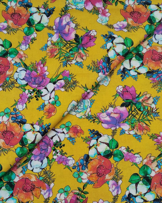 Allover Printed Khaddar - PK1017